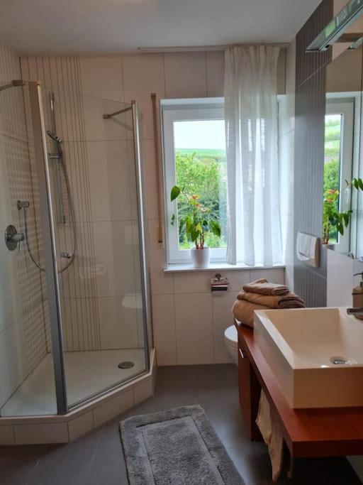 Ferienwohnung Panoramablick Bad Mergentheim Exterior foto